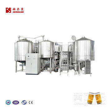 【山東赫爾曼啤酒設(shè)備公司生產(chǎn)銷(xiāo)售500l小型精釀啤酒設(shè)備】- 